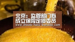 北京：监管部门拟成立保险定损委员会：半岛体育下载